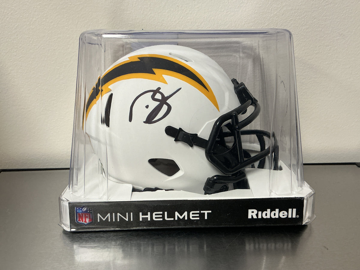 Darren Sproles Autographed Chargers Lunar Eclipse Mini Helmet (BAS COA)