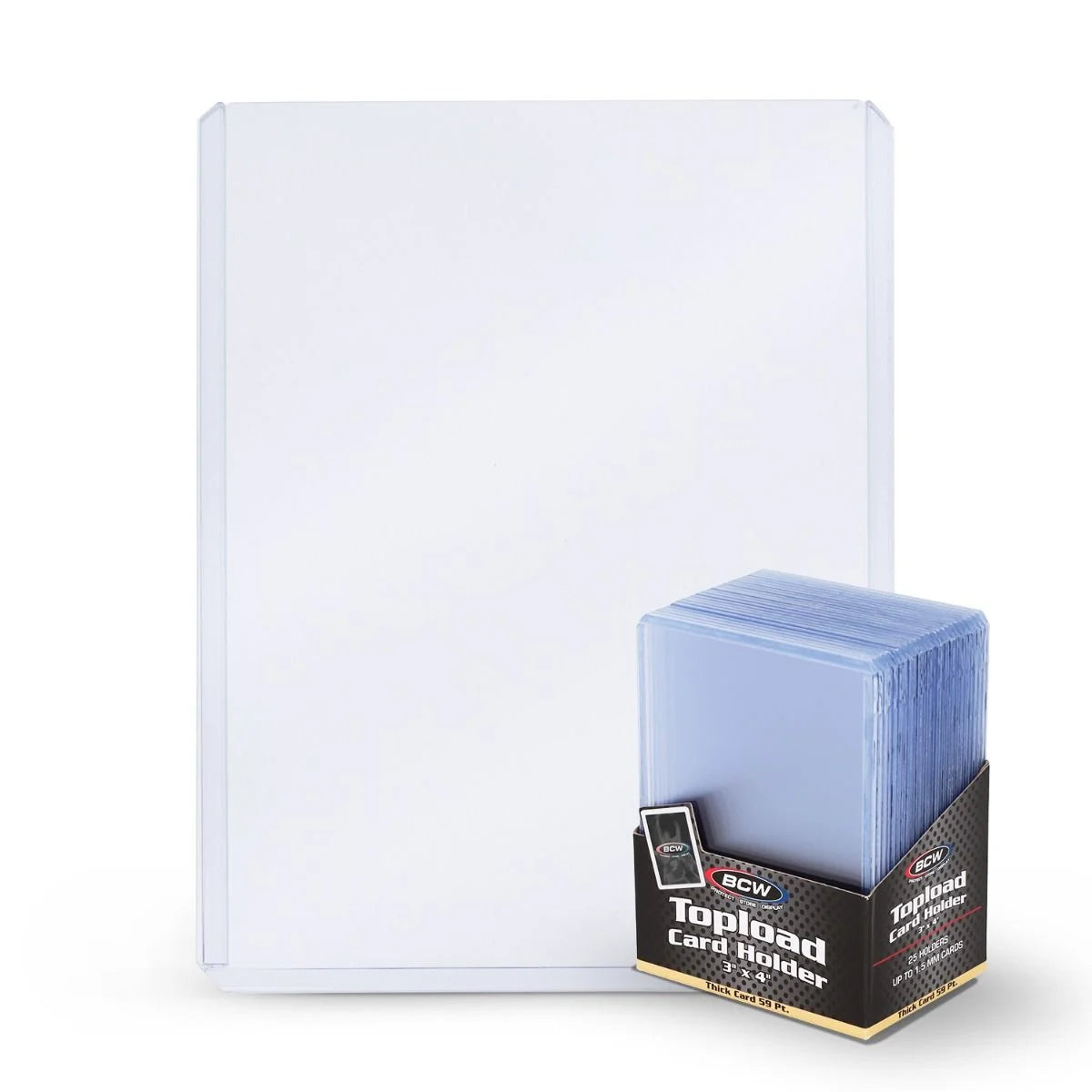 Thick Card Topload Holder - 59 PT.