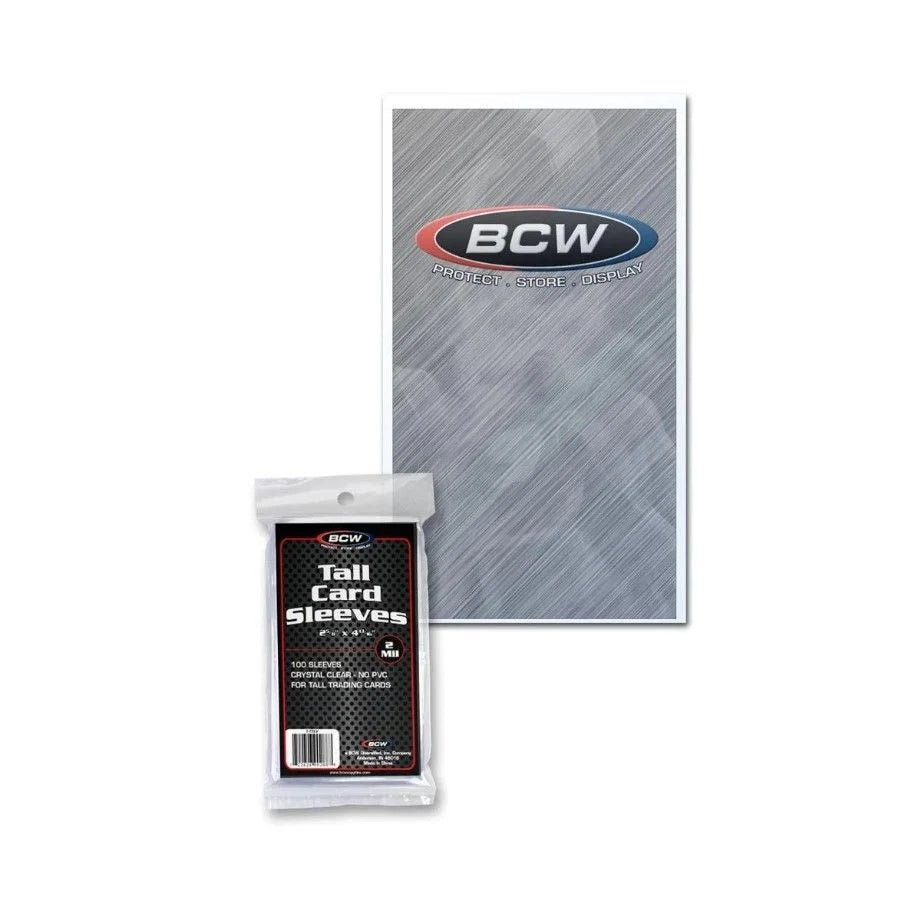 Tall Trading Card Sleeves