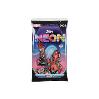 2026 Topps Neon Marvel Hobby Pack