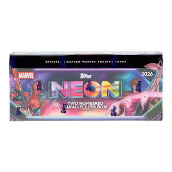 2026 Topps Marvel Neon Hobby Box