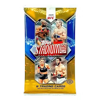 2025 Topps Stadium Club UFC Hobby Pack