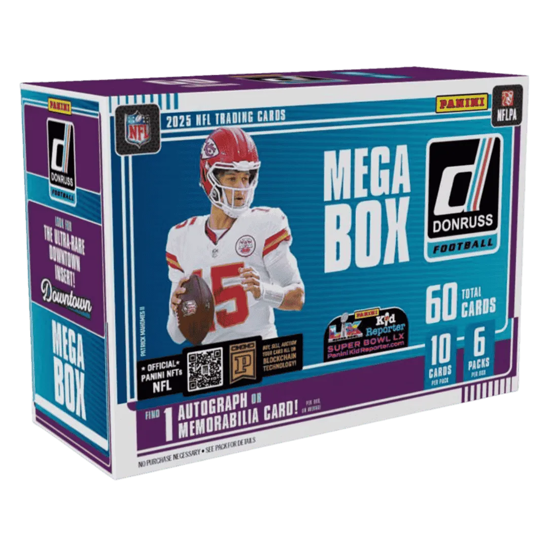 2025 Panini Donruss NFL Football Mega Box