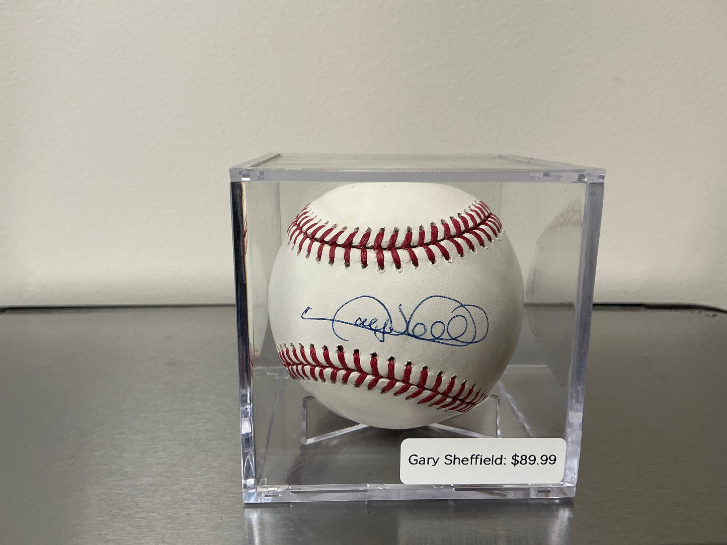Gary Sheffield Autographed Baseball (Beckett COA)