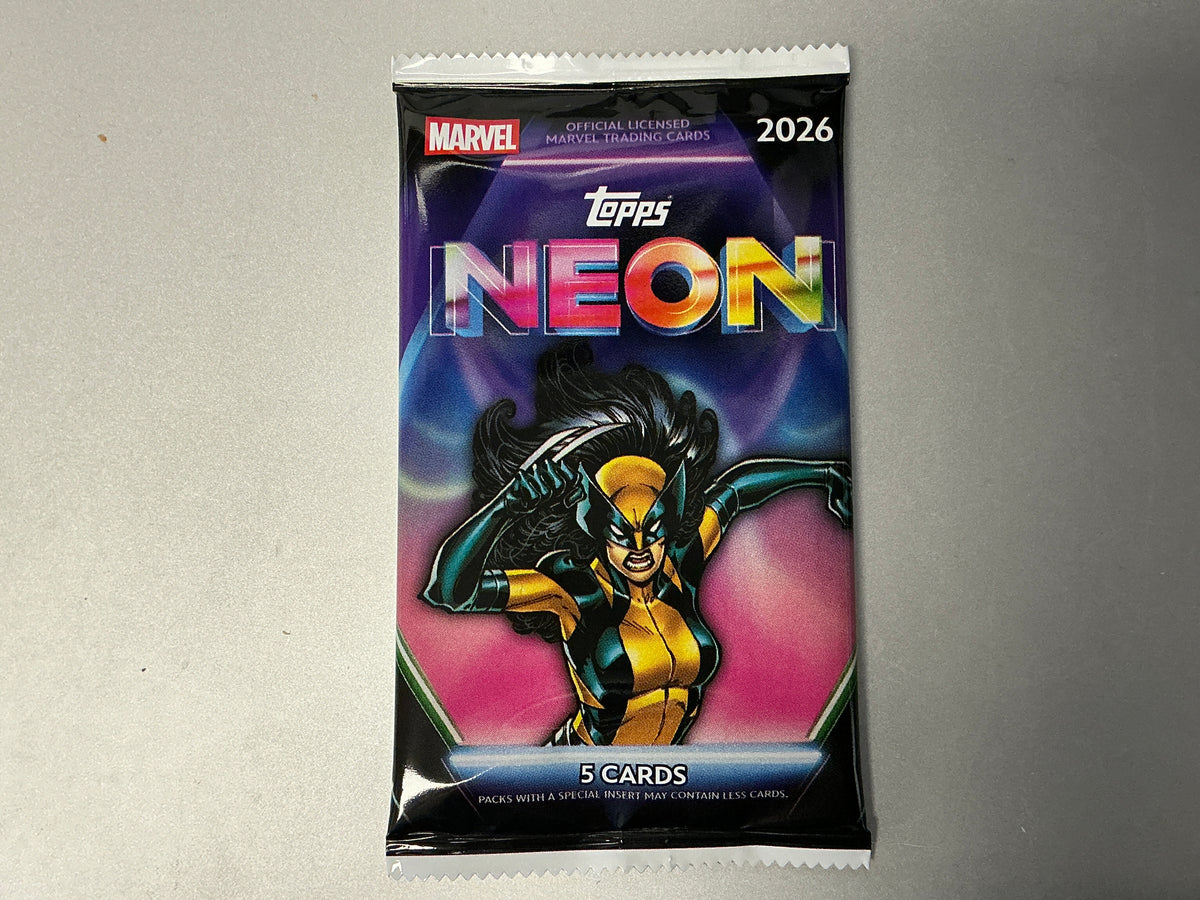 2026 Topps Marvel Neon Mega Pack