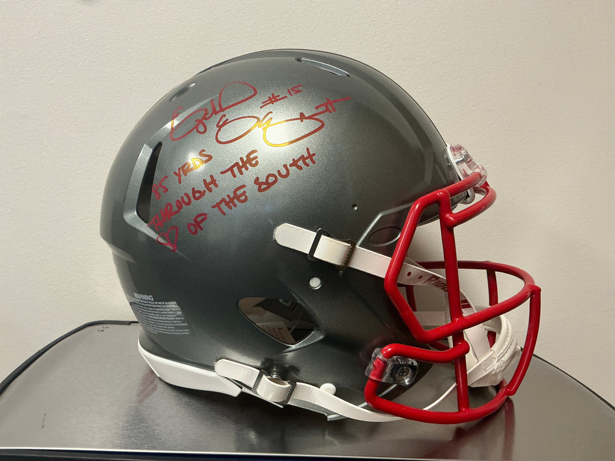 Ezekiel Elliot Autographed Authentic Riddell Helmet (Beckett COA)