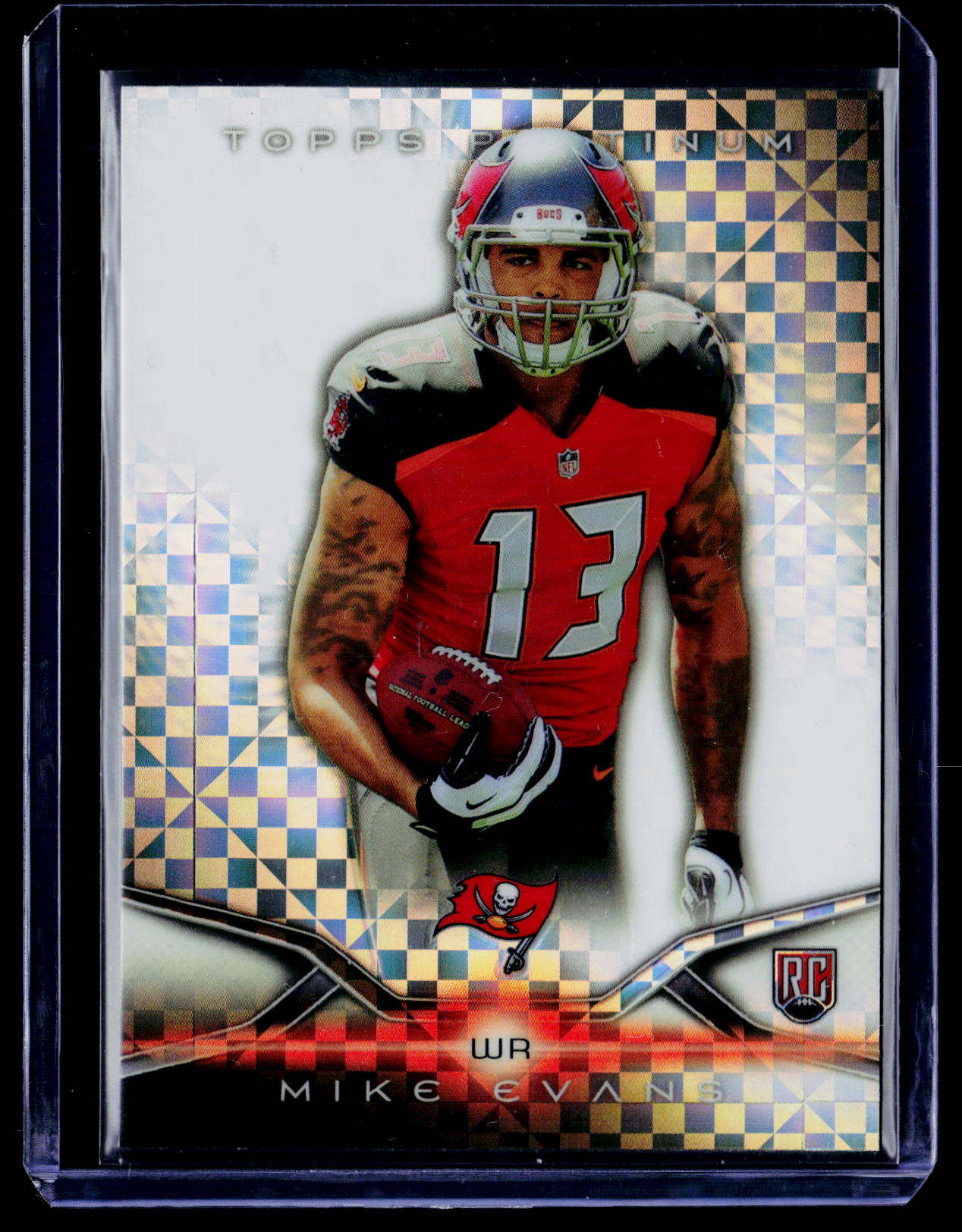 2014 Topps Platinum #150 Mike Evans Xfractors