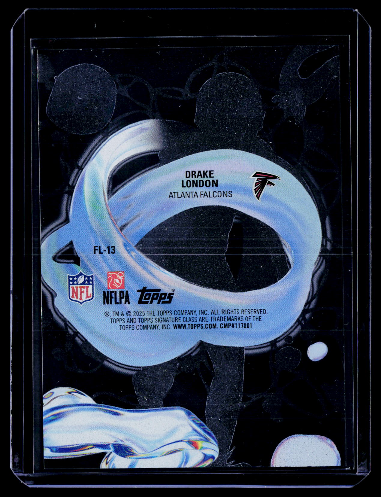 2025 Topps Signature Class #FL-13 Drake London Fluidity
