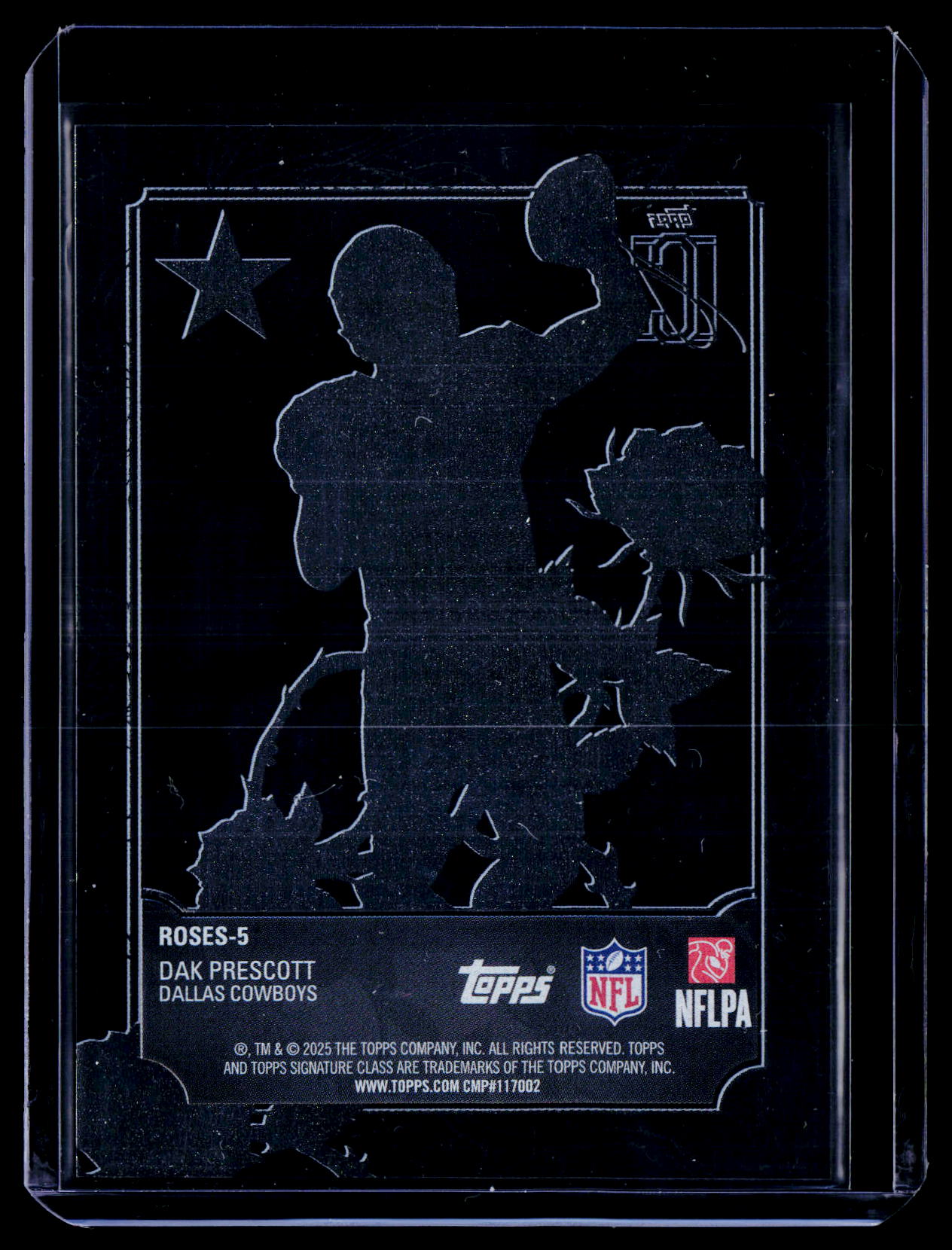 2025 Topps Signature Class #ROSES-5 Dak Prescott Roses