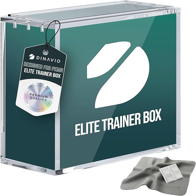 Elite Trainer Box Acrylic Display Case