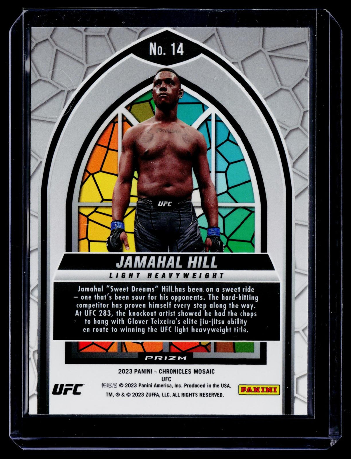 Panini Chronicles #14 Jamahal Hill Stained Glass
