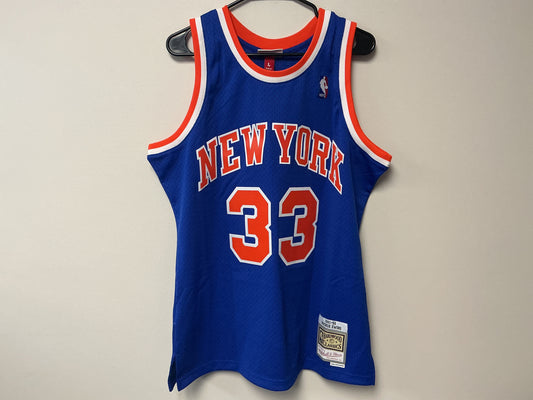 Patrick Ewing Autographed Authentic Knicks Jersey (Beckett COA)