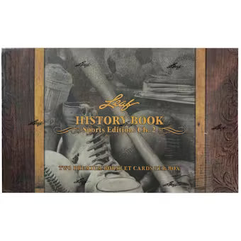 2025 Leaf History Book Sports Edition: Chapter 2 Hobby Box