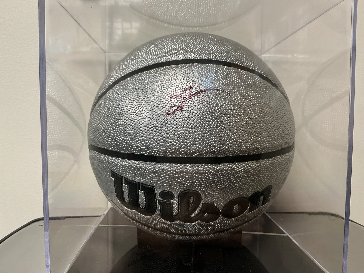 Allen Iverson Autographed Wilson Basketball (Becket COA)