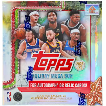 2025-26 Topps Holiday Basketball Mega Box