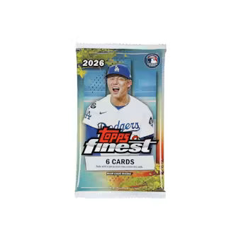 2026 Topps Finest Baseball Mega Box Pack