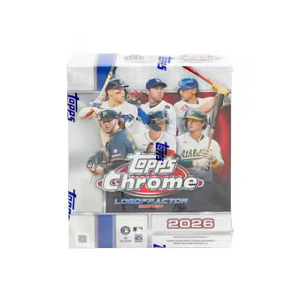 2026 Topps Chrome Baseball Logofractor Edition Box