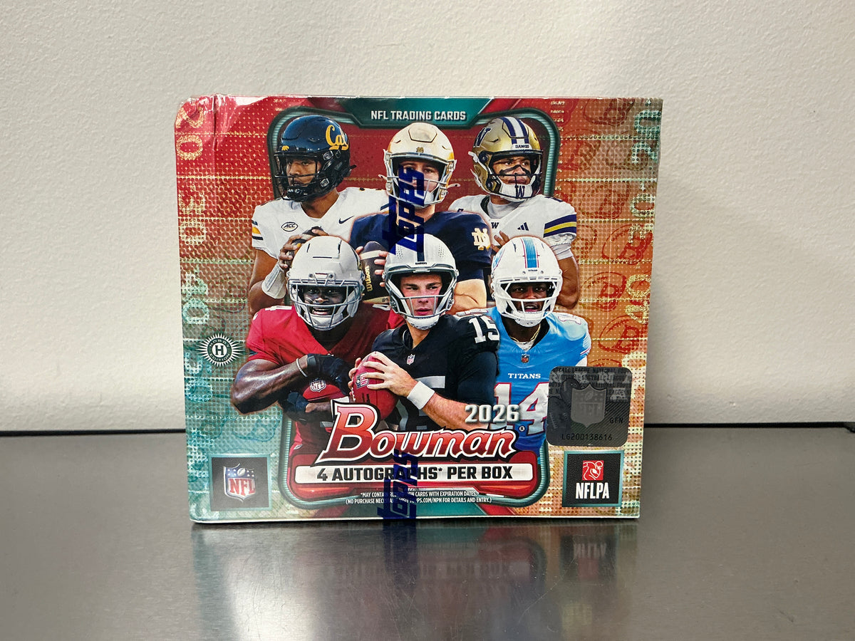 2026 Topps Bowman Football Jumbo Hobby Box