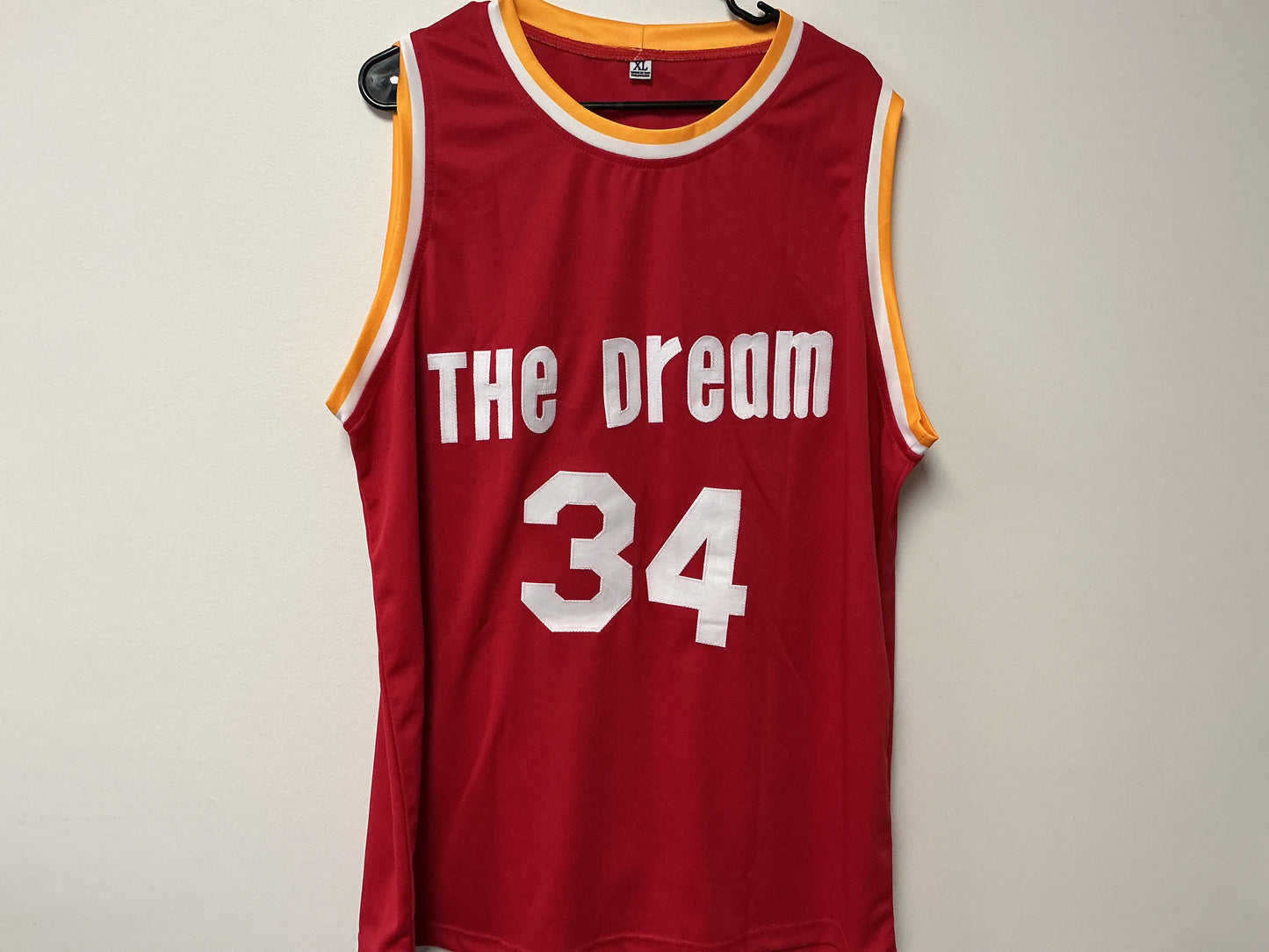 Hakeem Olajuwon Autographed Custom Jersey (JSA COA)