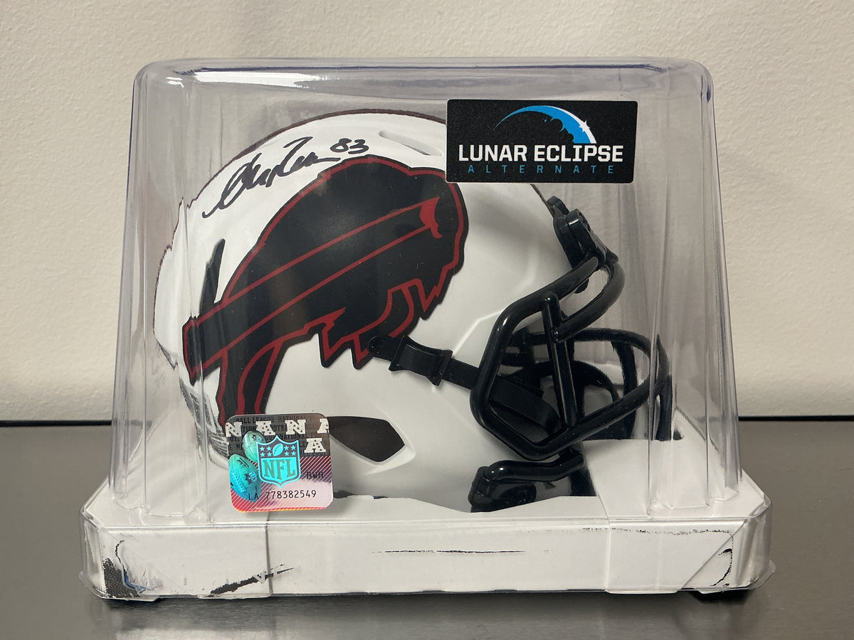 Andre Reed Autographed Bills Lunar Eclipse Mini Helmet (Beckett COA)