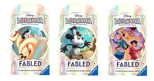 Disney Lorcana: Fabled Chapter 9 Booster Pack (Styles May Vary)