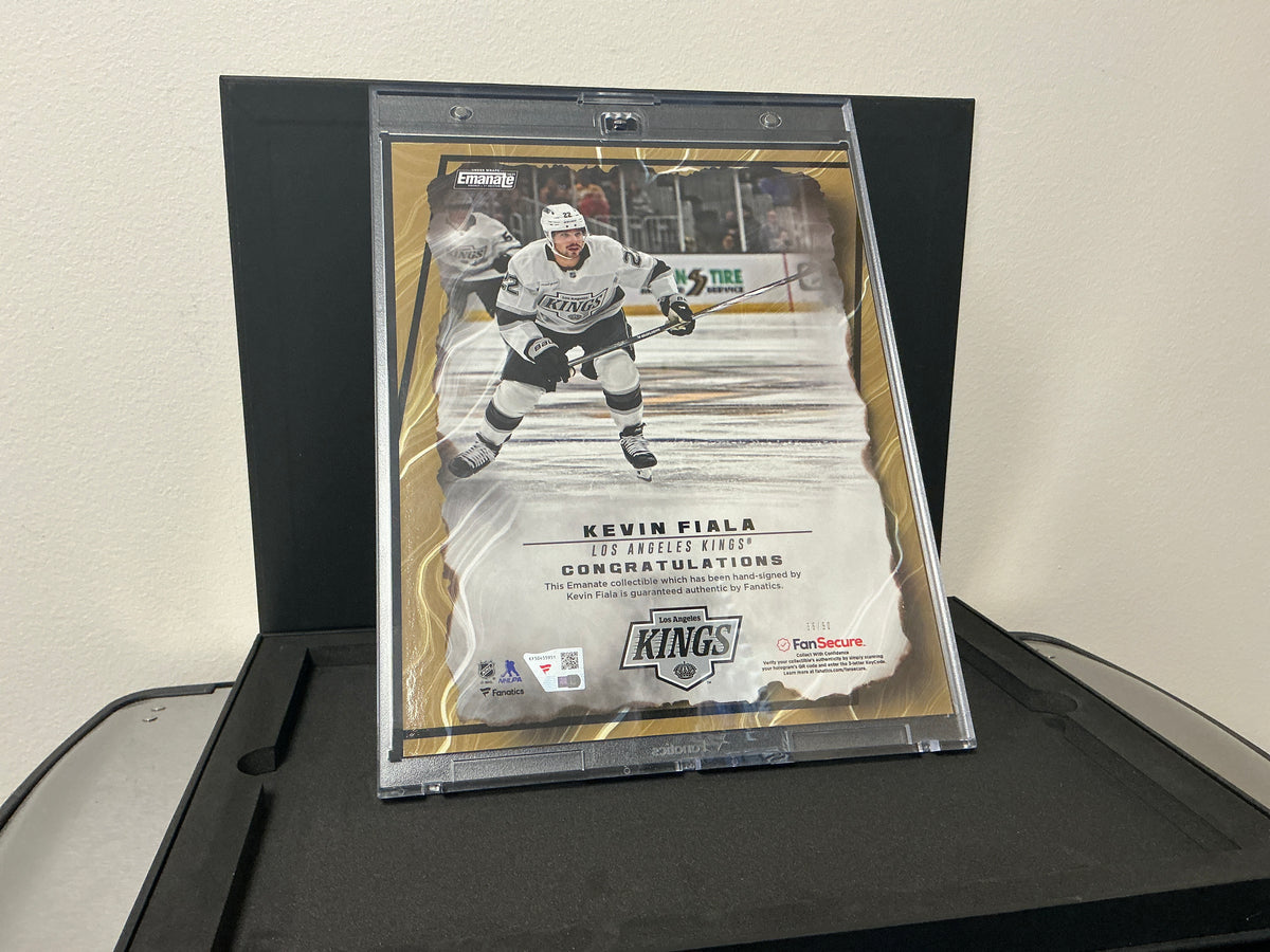 2024-25 Fanatics Emanate Under Wraps Kevin Fiala Auto #/50
