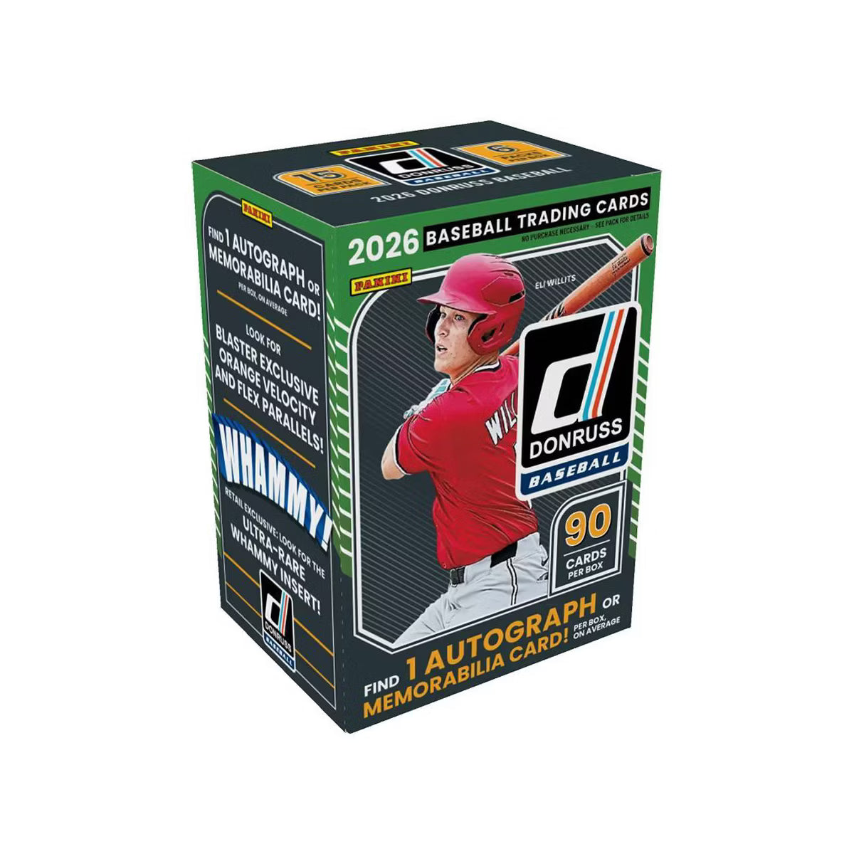 2026 Panini Donruss Baseball Trading Card Blaster Box