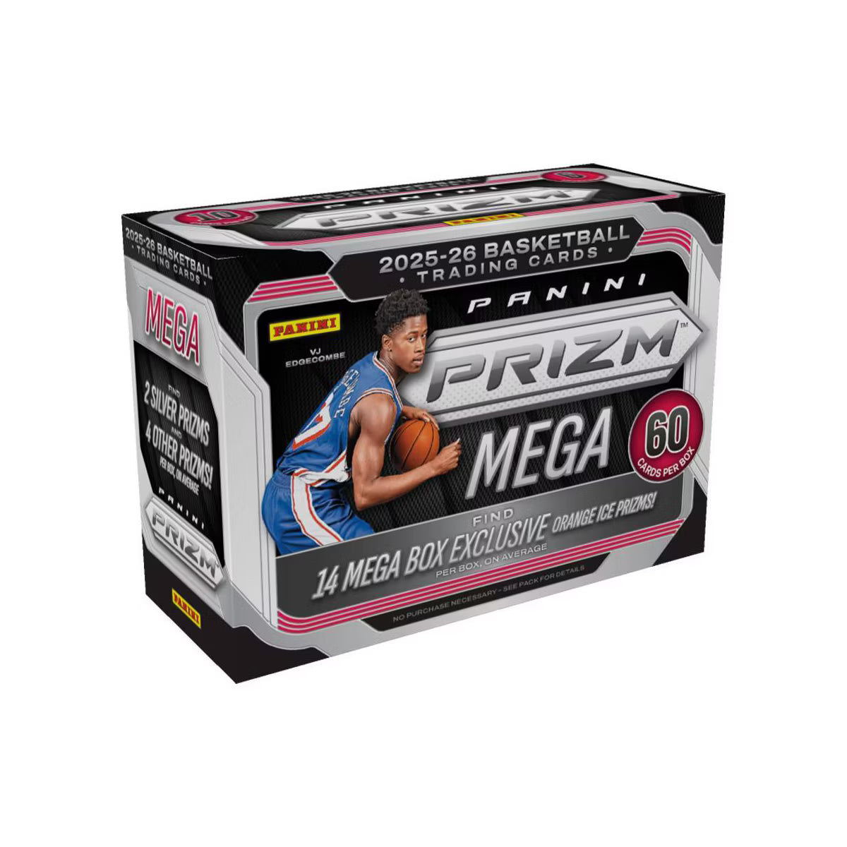 2025-26 Panini Prizm Basketball Trading Card Mega Box