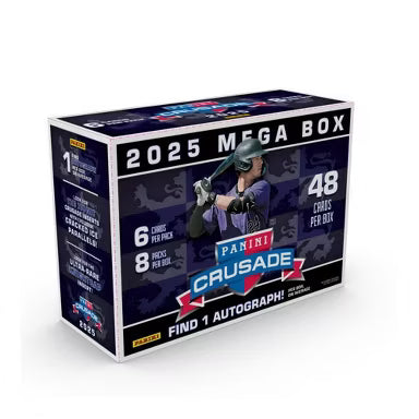 2025 Panini Crusade Baseball Trading Card Mega Box