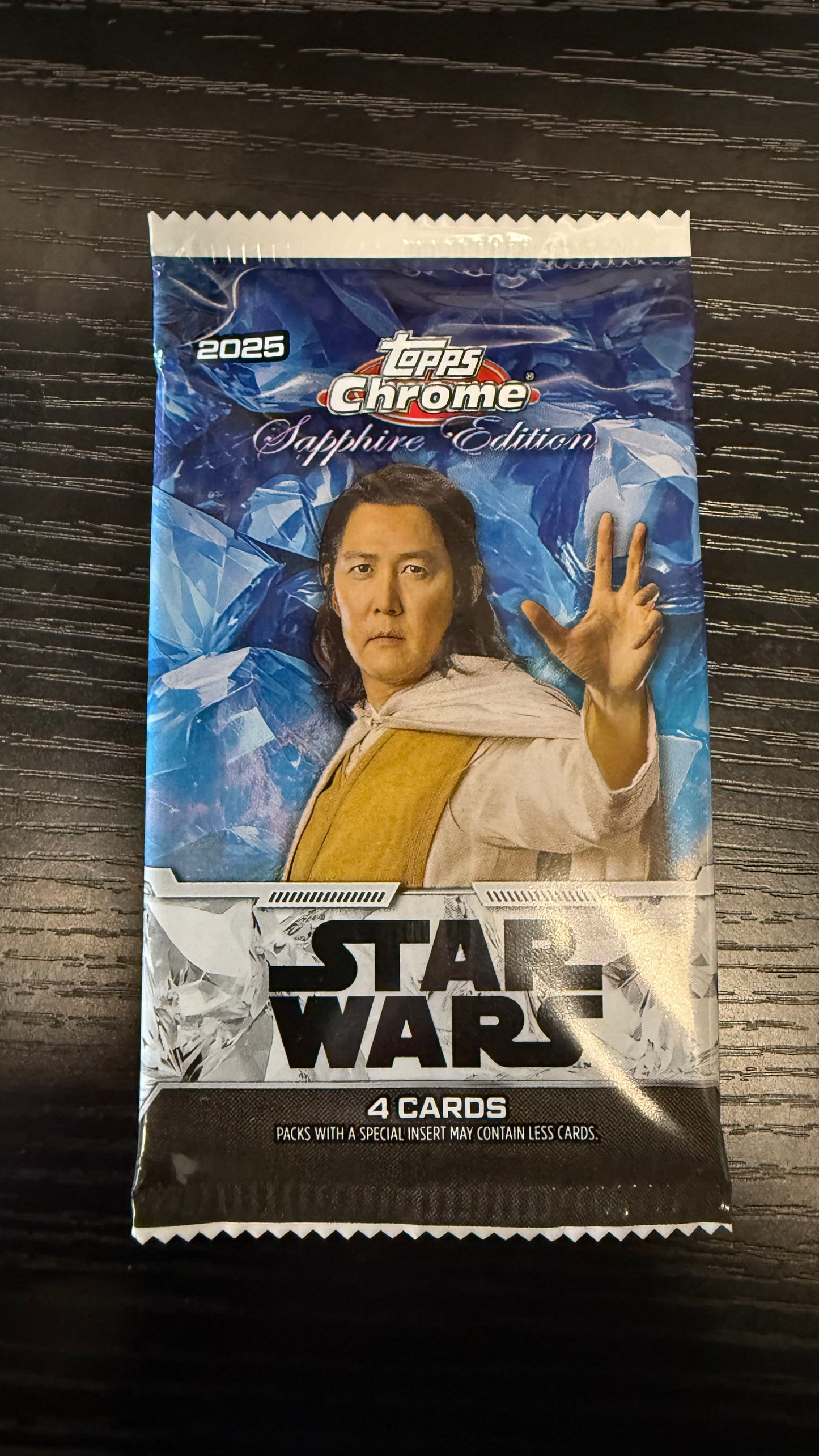 2025 Topps Chrome Star Wars Sapphire Edition Hobby Pack