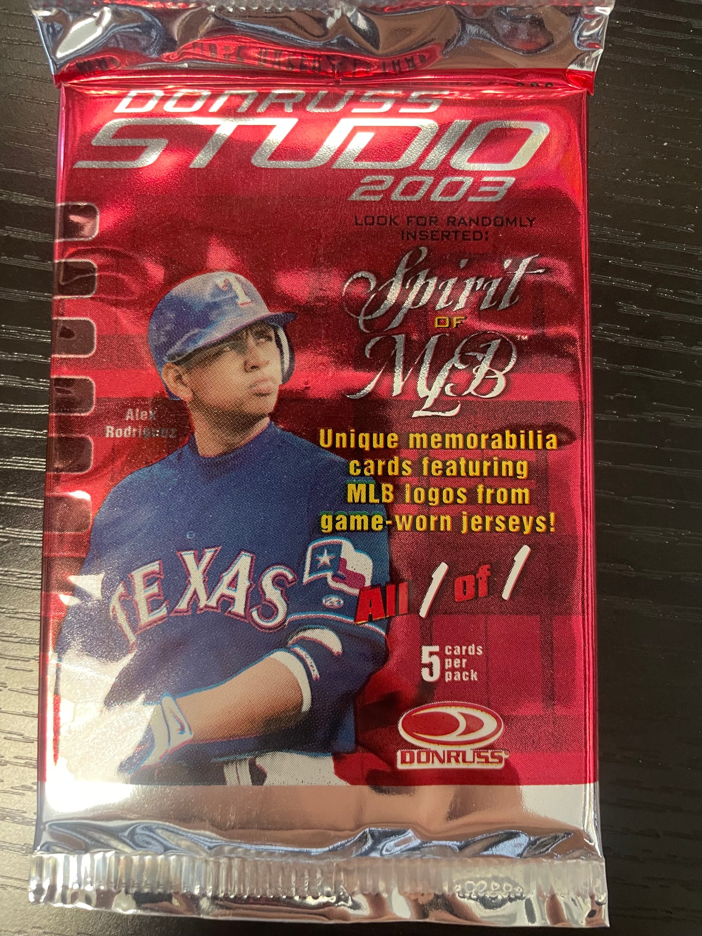 2003 Donruss Studio MLB Pack