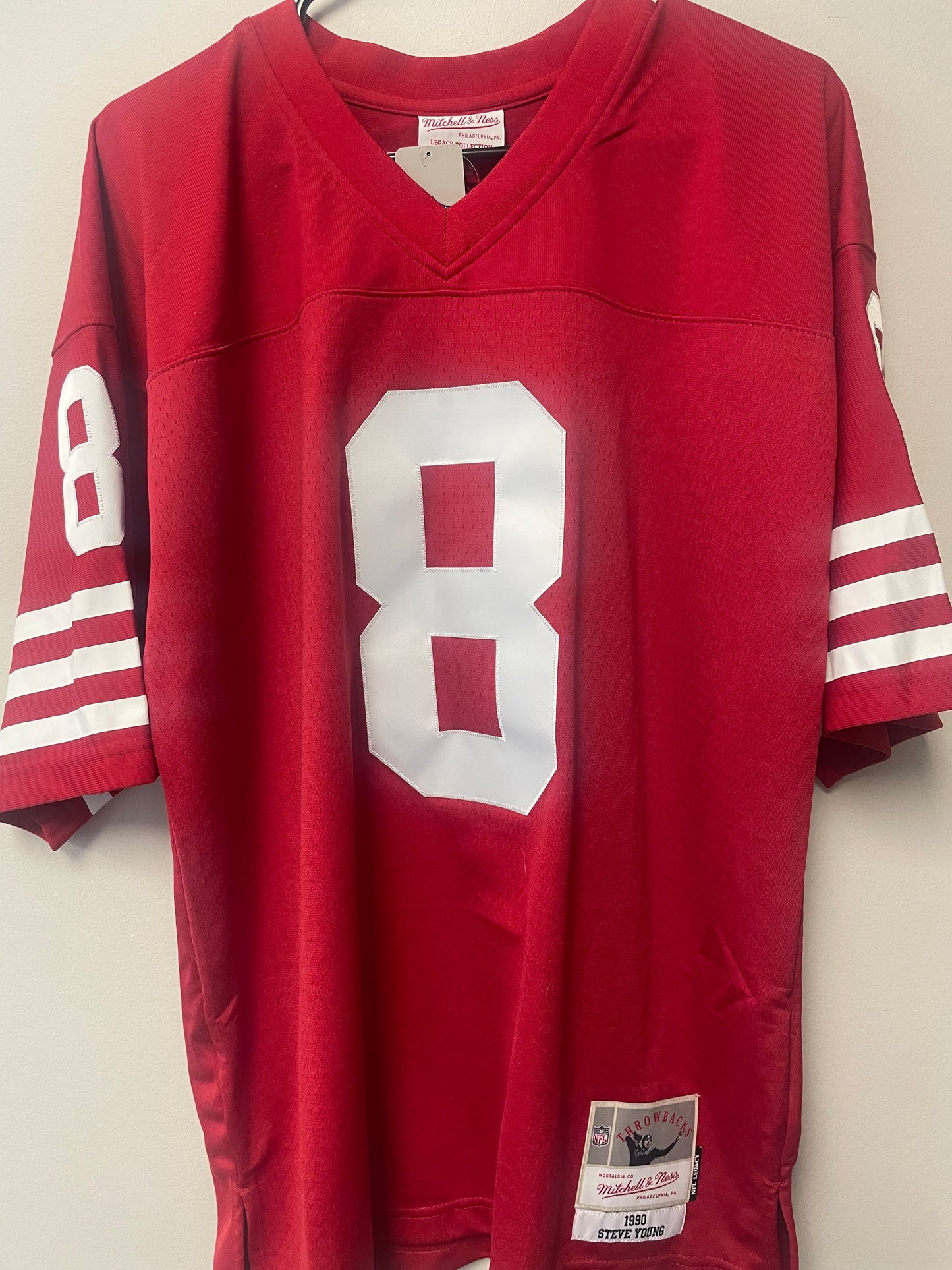 Steve Young Autographed Authentic Jersey