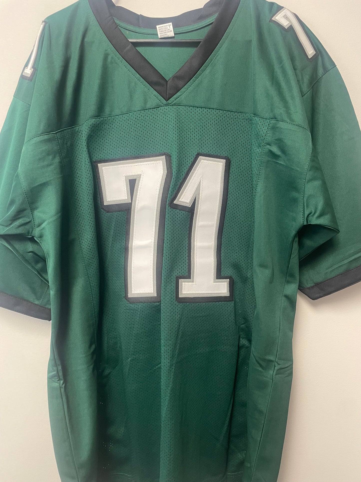 Jason Peters Autographed Custom Jersey