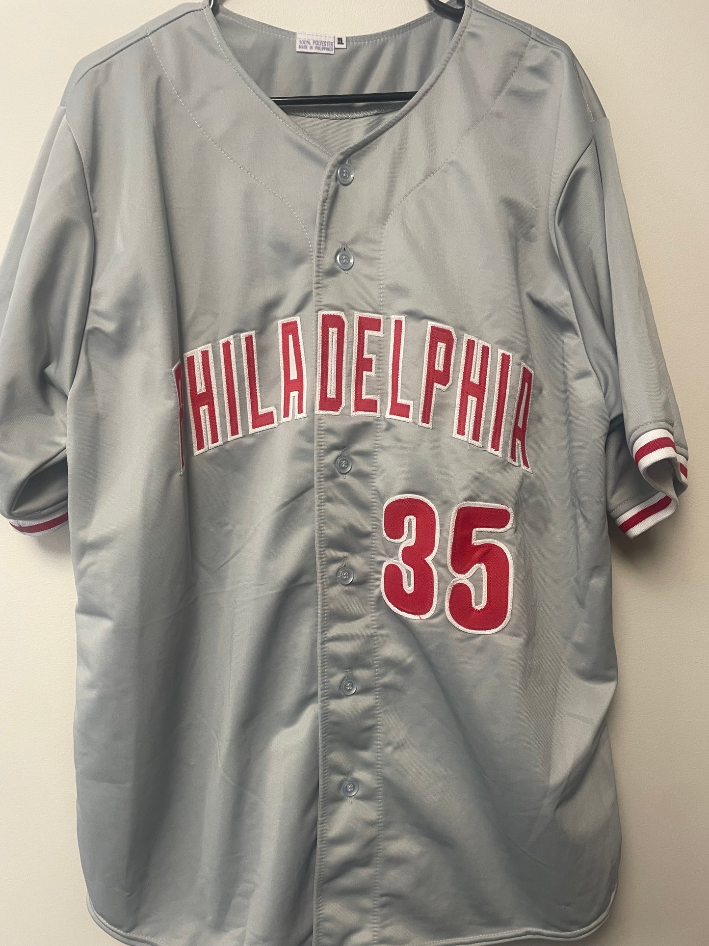 Cole Hamels Autographed Custom Jersey