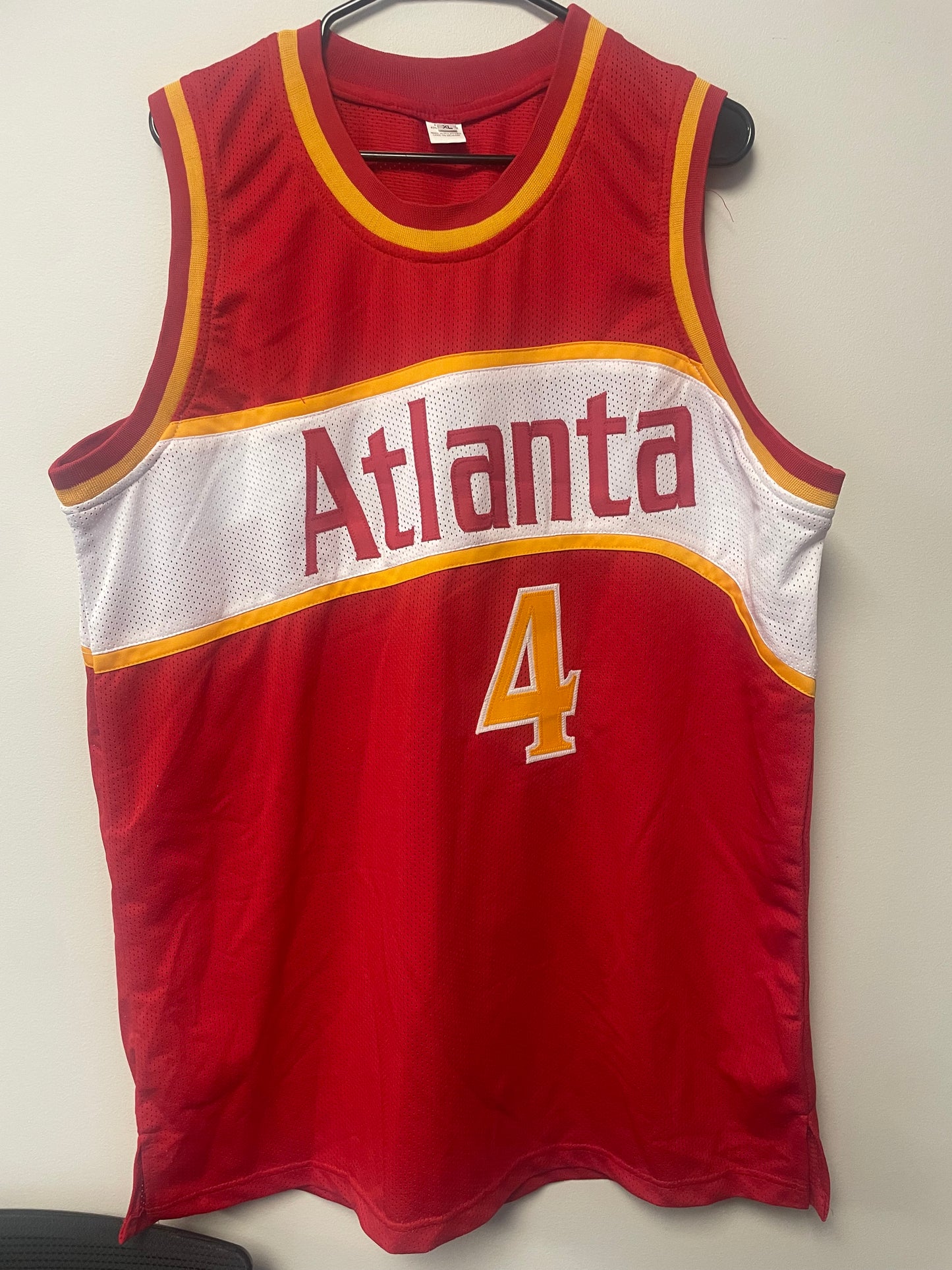 Spud Webb Autographed Custom Jersey