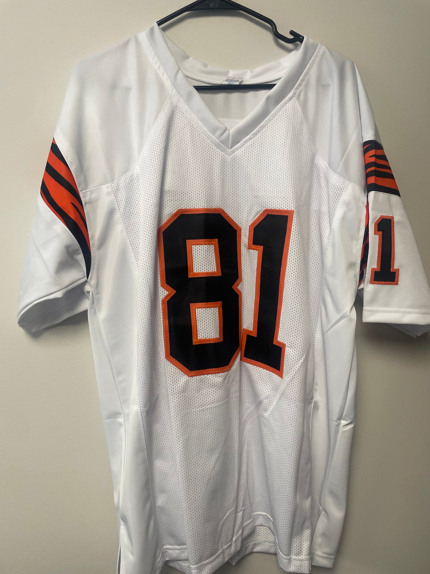 Carl Pickens Autographed Custom Jersey