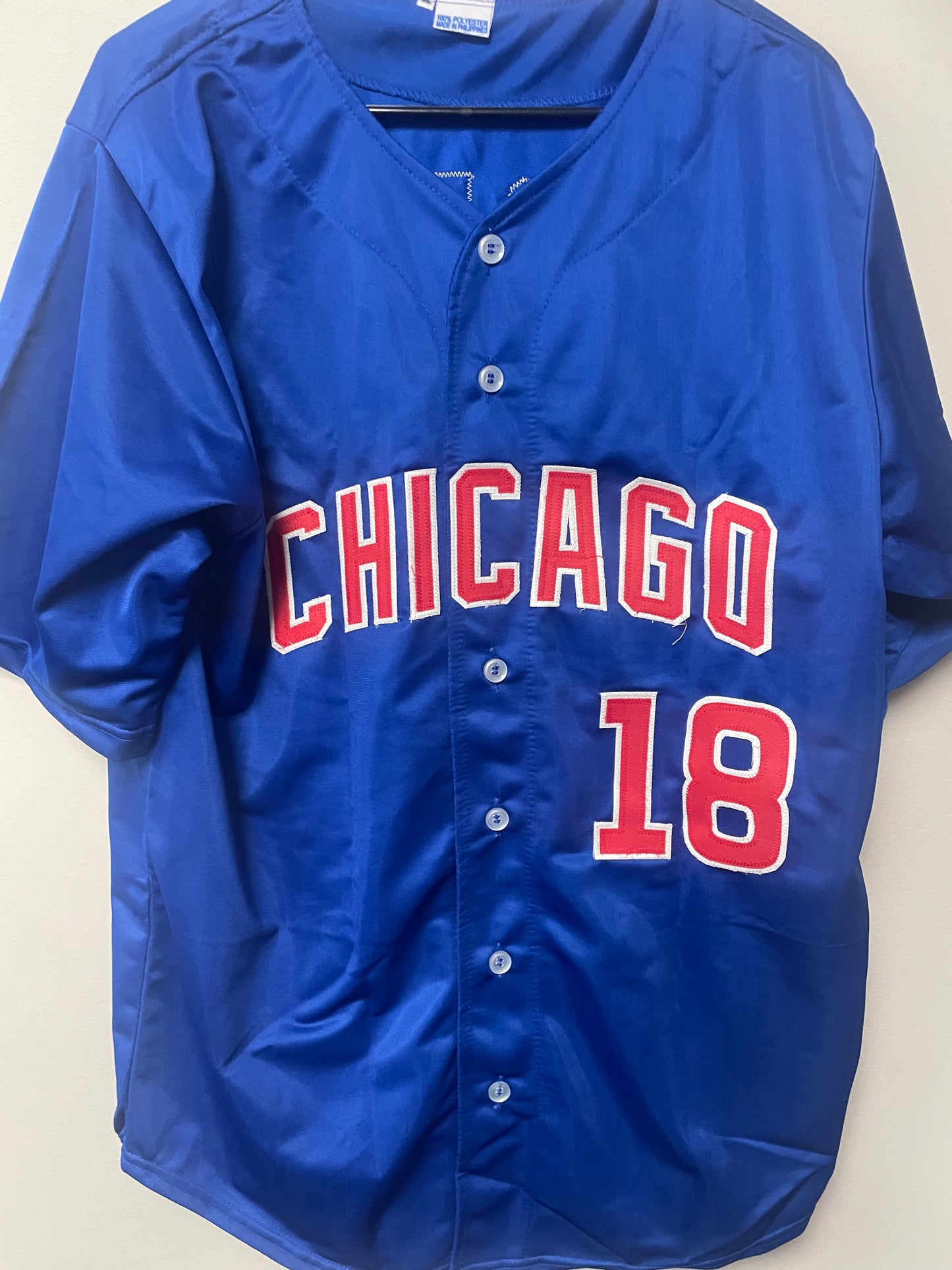 Ben Zobrist Autographed Custom Jersey