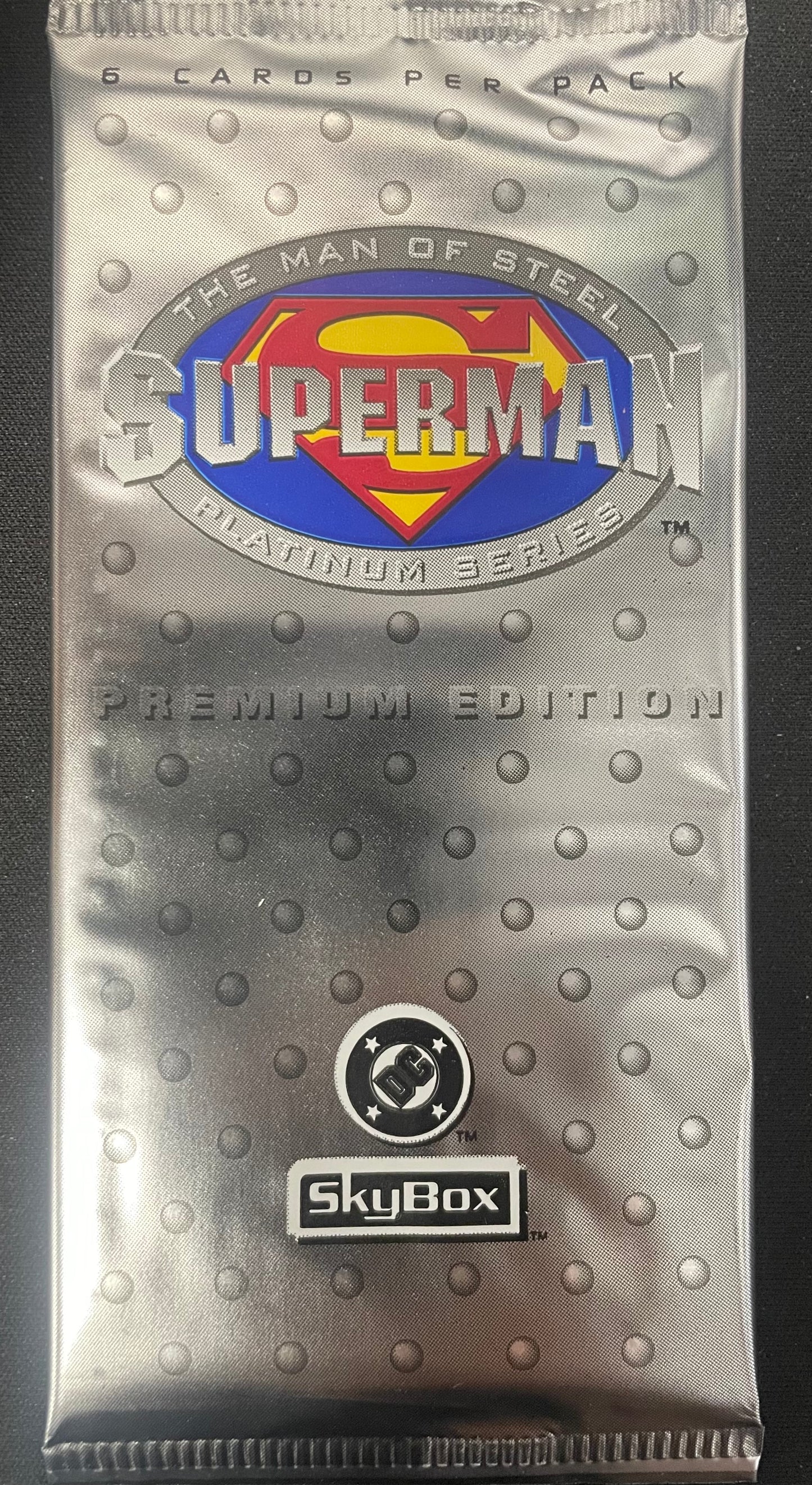 1994 Skybox Superman Platinum Premium Edition Pack
