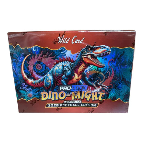 2025 Wild Card Pro-Look Dino-Might Football Hobby Box