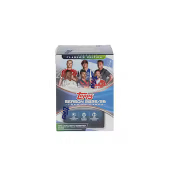 2025/26 Topps Flagship UEFA Club Competitions Soccer Blaster Box