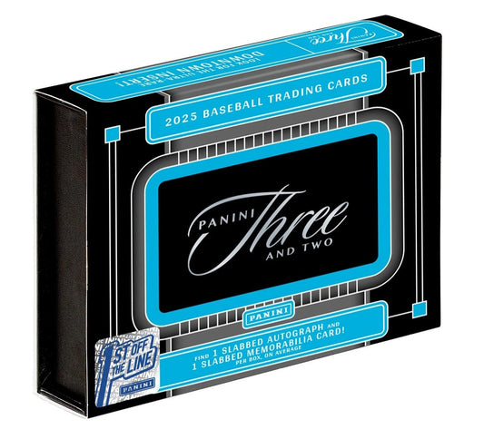 2025 PANINI THREE AND TWO BASEBALL 1ST OFF THE LINE FOTL HOBBY BOX