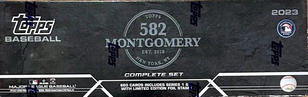 2023 Topps Montgomery Club Complete Set Factory Sealed Exclusive