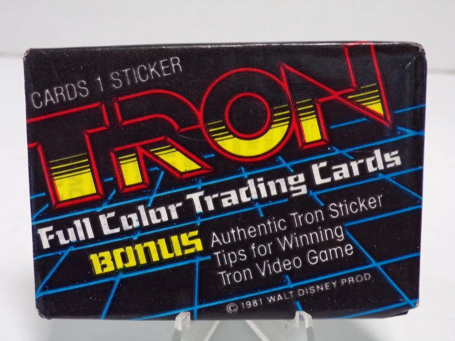 1981 Donruss Tron Full Color Trading Cards Pack