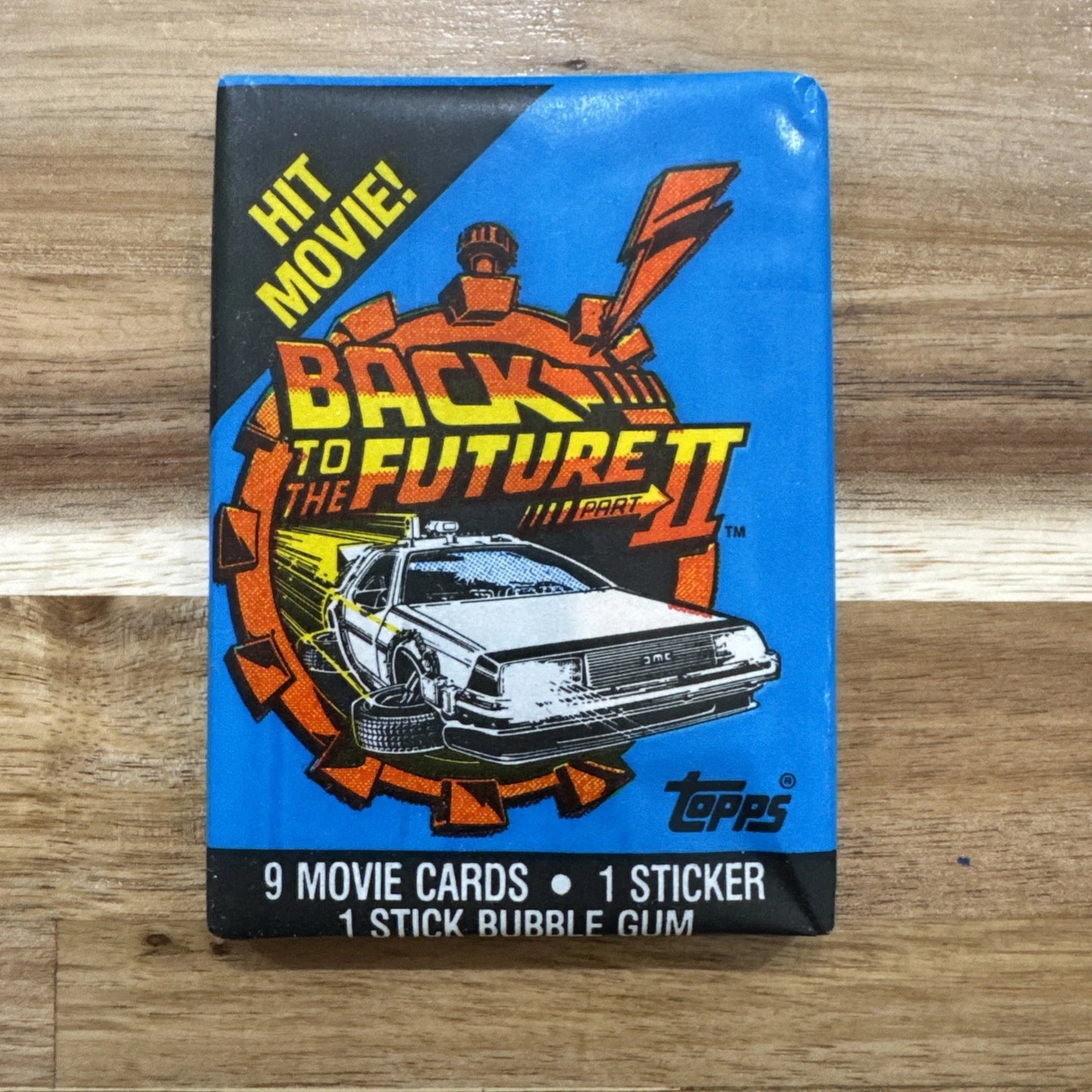 1989 Topps Back To The Future 2 Pack