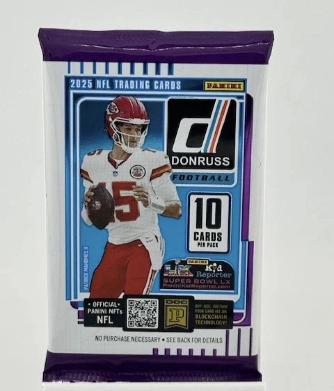 2025 Panini Donruss Football Mega Box Pack