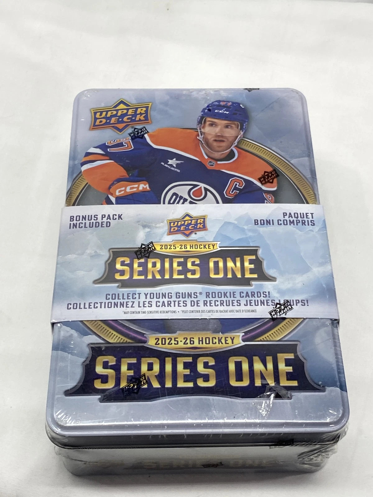 2025-26 Upper Deck Series 1 Hockey Tin