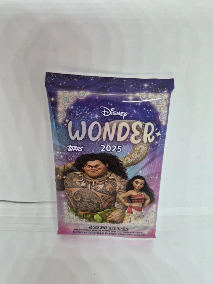 2025 Disney Wonder Topps Blaster Pack