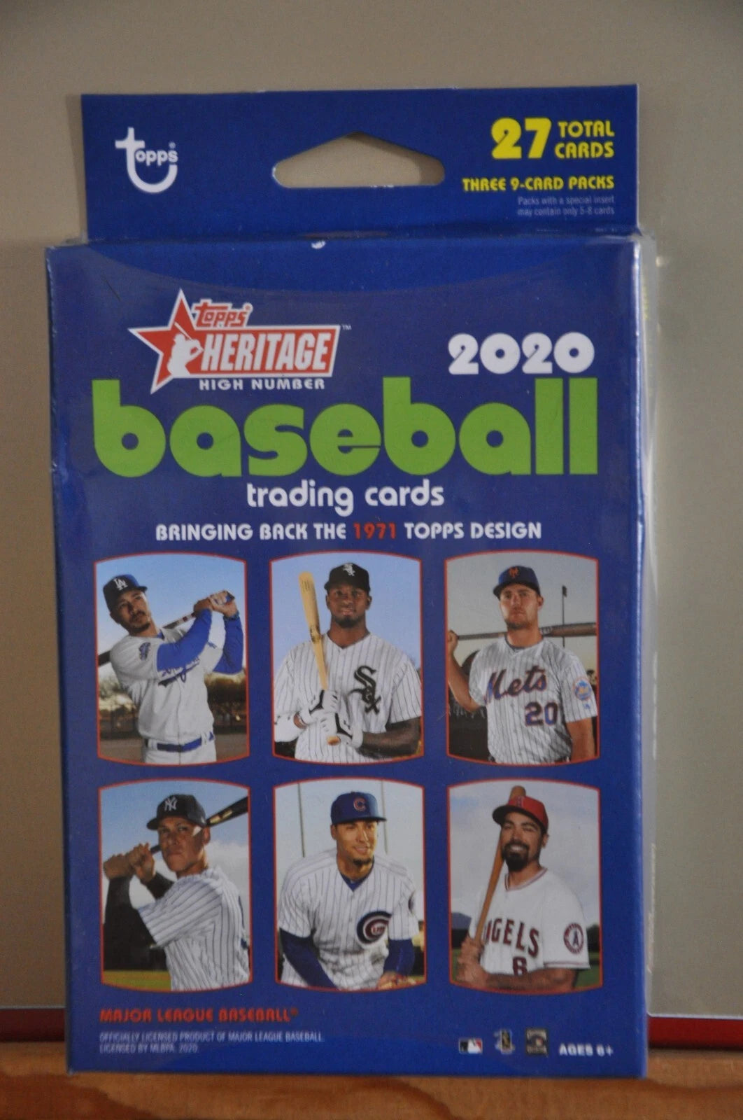MLB 2020 Topps Heritage Baseball Hanger Box