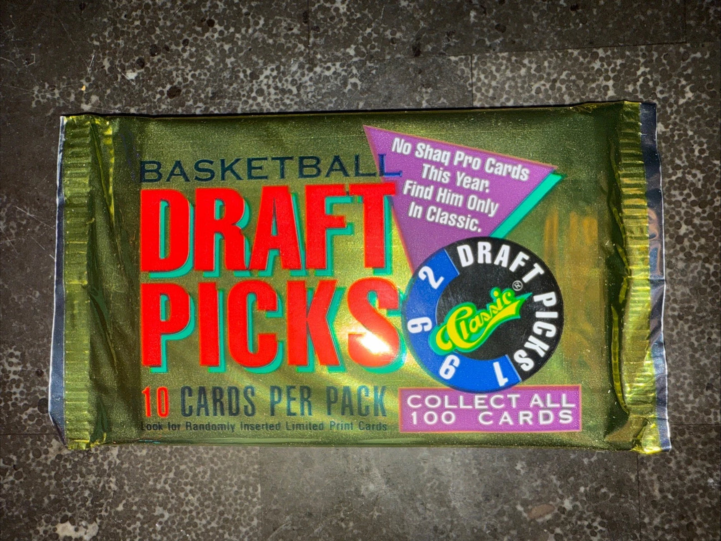 1992 Classic Draft Picks Basketball Pack