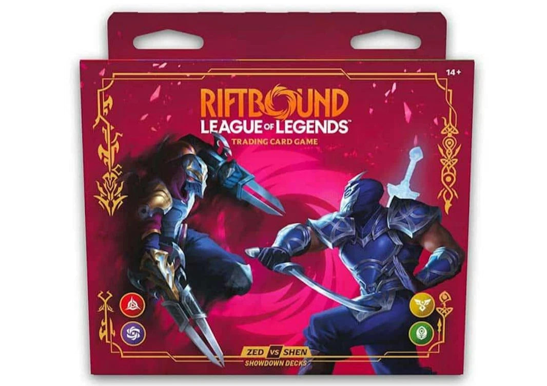 Riftbound League of Legends TCG: Vendetta Showdown Decks - Zed Vs Shen